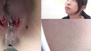 Japanese amateur filmed during pissing session