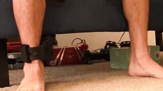 Big balls jock teen cums after an intense wet blowjob
