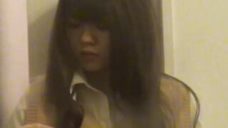 Japanese amateur fingering her soft wet pussy with passion