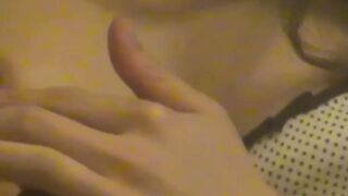 Japanese amateur fingering her soft wet pussy with passion