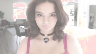 Curvy and busty Crystal wants dick after shower