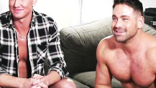 Beau Butler rides big cock on live cam show