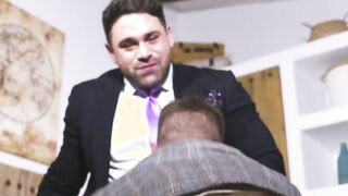 Young realtor is ficked in hairy ass at empty property