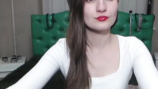 Small tits Euro amateur strips off on webcam