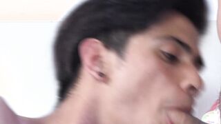 Doctor daddy examines young patients ass with raw cock