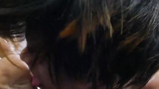 Young Asians Jordan and Clark slobber feet before bareback