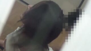 Japanese amateur bent over and fucked doggystyle