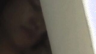 Young and oblivious Japanese babe is filmed by secret cam