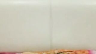 Petite Stepsister having fun fingering her wet pussy