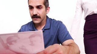 Cheated on husband fucks three big tits at once