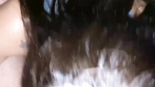 Nadja Rey HAIRY PUSSY Sucks and Rides Bi