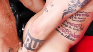 Horny Silver Steele sucks mature Christian Matthews big dick