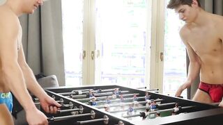 Handsome teen Rick Palmer ass drilled while moaning for more