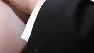 Babe fucked in her wet pussy and ass by an older gentleman