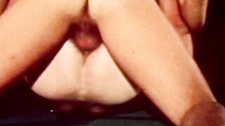 Vintage gay studs bareback drilling ends with hot cum facial