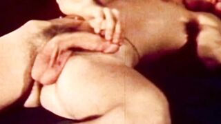 Vintage gay studs bareback drilling ends with hot cum facial