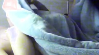 Japanese girl pees her bed during a sleepover at her friend