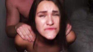 EMOTIONAL DAMAGE College Beauty Squirts her Brains out