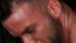 Dick sucking jock getting his tight ass hole rammed