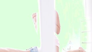 Juicy teen ass dicked after massage and titty fucking