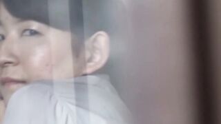 Pussy rubbing action and fingering with hot Japanese amateur