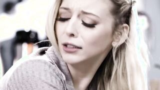 Big dick stud deepthroated by beautiful Lily