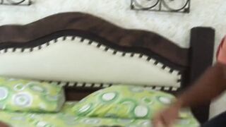 Latino jocks Alex and Poax bareback hard before cumming