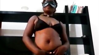 Hot colombian lady into mini skirt