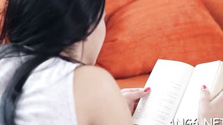 Luxurious young minx Albina C fucks inside a non-stop style