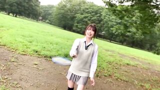Tiny hooters Japanese eighteen sucking off mature men long cock then riding on it. Deep and yummy head and pussyfucking point of view. Part one