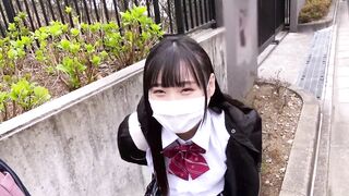 Japanese horney eighteen wants more after she has her unshaved vagina being fingering by mature boy friend. The little chick with soak vagina fuck and orgasm over orgasm. Part one