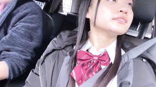 Japanese horney eighteen wants more after she has her unshaved vagina being fingering by mature boy friend. The little chick with soak vagina fuck and orgasm over orgasm. Part one