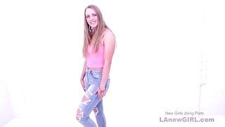 Super Sexy 18yo Dark Hair Teenie pussyfucked at audition