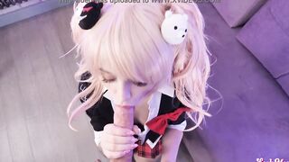 Junko Enoshima dig with cummed