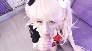 Junko Enoshima dig with cummed