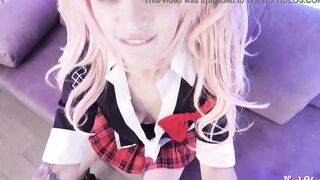 Junko Enoshima dig with cummed