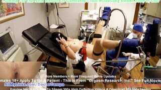 $CLOV - Patient 148 Undergoes EXTENSIVE Orgasm Research At The Gloved Hands of Doctor Tampa ONLY At GirlsGoneGyno.com