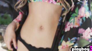 Natural adorable star barely legal did it inside front of a camera