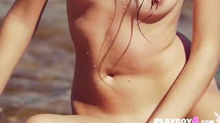 Dark Haired milf camgirl solo dancing and striptease public
