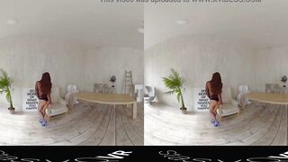 StasyQVR - 180 VR Porn Film - Body Stocking Hot with MeganQ