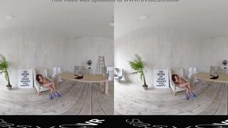 StasyQVR - 180 VR Porn Film - Body Stocking Hot with MeganQ