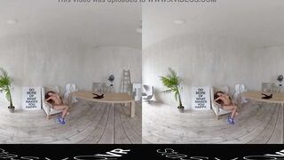 StasyQVR - 180 VR Porn Film - Body Stocking Hot with MeganQ