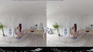 StasyQVR - 180 VR Porn Film - Body Stocking Hot with MeganQ