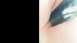 Home Selfie Film Toy and Pierced Vagina Masturbation cougar rides sex vibrator