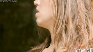 Vanilla legal age teenager into a softcore play