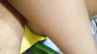 Naejaes S&S Sucking Off and Squirting a cucumber