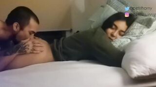 FELLATIO UNDER THE SHEETS - TEENAGERS ANAL DOGGY STYLE SEX