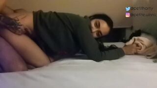 FELLATIO UNDER THE SHEETS - TEENAGERS ANAL DOGGY STYLE SEX