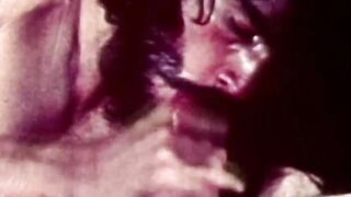 Vintage muscle gays ass rimming and deepthroat cock sucking