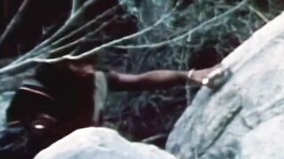 Classic hairy gay studs bareback pounding after hot rimming